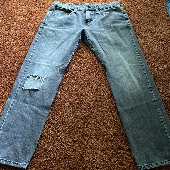 Mens Levi 502 Jeans - Picture 2 of 4
